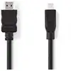 Image de Câble HDMI Nedis CVGB34700BK20 2m Micro HDMI Mâle vers HDMI Mâle Or