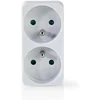 Image de Multiprise NEDIS PSSPL200C2WT 2 Prises Compacte Puissante Blanche 3500 W