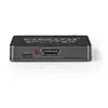 Image de Diviseur vidéo Nedis VSPL34002BK HDMI 2 sorties 4K ABS/PVC Noir