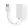 Image de Adaptateur USB-A NEDIS CCGB60950WT02 2.0 vers RJ45 0,2 m blanc
