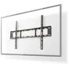 Image de Support TV Nedis TVWM1051BK Ultra Slim Acier Noir 37" à 70" VESA 600x400 35kg