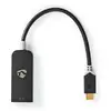 Image de Adaptateur graphique USB Nedis CCBW64352AT02 USB-C DisplayPort 8K 0,2 m