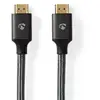 Image de Cable HDMI Nedis CVTB35000GY30 3 m 8K 48 Gbps Gris