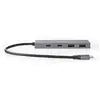 Image de Hub NEDIS 4 ports 10 Gbps USB 3.2 Gen 2 UHUBU3450AT aluminium compact