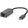 Image de Adaptateur USB-C NEDIS CCGB64960BK02 2,5Gbps Ethernet 20cm noir