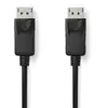 Image de Adaptateur DisplayPort NEDIS CCGL37010BK20 2 m Noir connecteurs droits