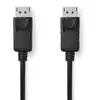 Image de Câble DisplayPort Nedis CCGL37010BK30 3 m Noir Résolution 4K
