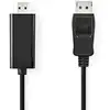 Image de Adaptateur vidéo Nedis CCGL37100BK10 DisplayPort vers HDMI 1 m Noir