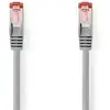Image de Cable réseau Nedis CCGL85221GY10 Cat6 S/FTP 1 m Gris