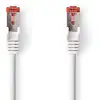 Image de Cable réseau Nedis CCGL85221WT75 Cat6 S/FTP 7,5 m Rouge et Blanc