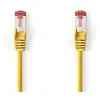 Image de Cable réseau Nedis CCGL85221YE100 Cat6 S/FTP 10 m Rouge Jaune
