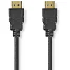 Image de Câble HDMI Nedis CVGL35000BK10 8K 1 m ARC Connecteurs Or Ultra Haute Vitesse