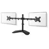 Image de Support de moniteur NEDIS MMDOSD110BK double 15-32" rotation 360° 7 kg VESA