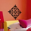Image de Sticker Design baroque fleurs élégantes