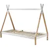 Image de Lit élevé et de l'ensemble textile assorti enfant Vipack Tipi 206x98,2x158 cm