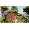 Image de Jardiniere Venezia Artevasi Balcon 30x60x27 cm Gris Anthracite