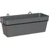 Image de Jardinière Artevasi Capri RE 50 cm Anthracite Avec Réservoir d'Eau