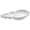 Image de Plat appéritif 3 parties à part Costa Nova 40,6x20,6x8,4 cm/0,87 L