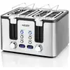 Image de Haeger Toast Grille-Pain Automatique Multifonction 1700W Tranches