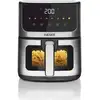 Image de Friteuse sans Huile Haeger AF-D47.005A 4.7L 1200W avec Programmes Digitaux et Fenêtre