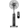 Image de Haeger Black Mist II Ventilateur brumisateur sur pied avec commande 70 W Noir