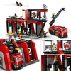 Image de Jeux de construction caserne +camion pompiers city Lego 54x28,2x9,1 cm