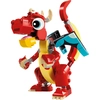 Image de Jeux de construction le dragon rouge creator Lego 14,1x4,6x19,1 cm