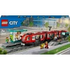 Image de Jeux de construction tramway + station centre city Lego 54x28,2x7,85 cm