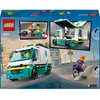 Image de Jeux de construction l ambulance de secours Lego City 26,2x19,1x6,1 cm