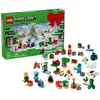 Image de Calendrier de lAvent LEGO Minecraft 21280 24 surprises figurines et décor hivernal