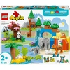 Image de Jeux de construction famille animx sauvg 3en1 duplo Lego 37,8x11,2x48 cm