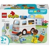 Image de Jeux de construction l'ambulance + chauffeur duplo Lego 26,2x19,1x9,1 cm