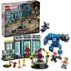Image de LEGO Marvel Laboratoire d'Iron Man Salle des Armures 76315 384 pièces