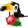 Image de LEGO Creator 3-en-1 30688 Tucán Tropical 30688 Piezas interchangeables