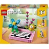 Image de Jeux de construction machine ecrire +fleurs creator Lego 19,1x7,2x26,2 cm
