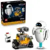 Image de Set de construction LEGO Disney 43279 WALL-E et EVE modèle décoratif articulé 811 pièces