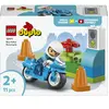 Image de Jeux de construction moto de police bleue duplo Lego TU