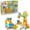 Image de Set de construction LEGO 10476 Duplo Mi Ville 3en1 bétonnière grue benne