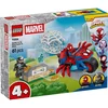 Image de Set de construction LEGO Marvel 11206 Spidey Moto et Rhino 61 pièces