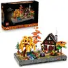 Image de Maquette LEGO 11372 Icons Jardin Rural Automnal Maison Animaux Fleurs 1102 pièces
