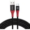 Image de Câble USB MicroConnect MC-AUSBC-SC 1,5 m USB-A vers USB-C noir sécurité
