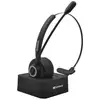 Image de Casque Sandberg Wireless Office Bluetooth 5.2 avec micro et base magnétique noir