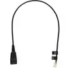 Image de Auriculares Jabra 8800-00-01 avec câble Quick Disconnect RJ10 pour usage professionnel Noir