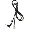 Image de Auriculares Jabra 8800-00-75 avec câble RJ-10 vers 3,5 mm pour téléphone fixe noir