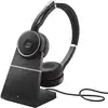 Image de Jabra Evolve 75 MS Auriculares Bluetooth con Base Negro