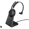 Image de Jabra Evolve2 65 MS Teams Mono Auricular Bluetooth con Soporte de Carga USB-C Negro