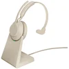 Image de Jabra Evolve2 65 Auriculares Inalámbricos Monoaurales con Soporte Beige