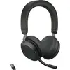 Image de Jabra Evolve2 75 Casque Avec fil &sans fil Arceau Bureau/Centre d'appels Bluetooth Socle de chargement Noir