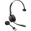 Image de Auriculaires Jabra Engage 55 sans fil DECT avec annulation de bruit, micro, noir et titane
