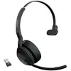 Image de Auriculaires Jabra Evolve2 55 sans fil Bluetooth avec Réduction de Bruit, Microphone Boom, pour bureau et appels, noir
